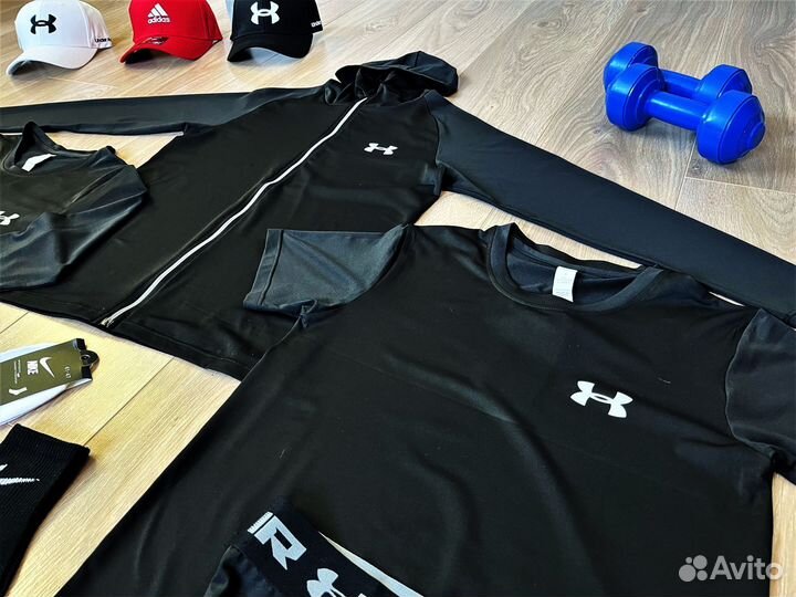 Рашгард Under Armour Black - 5/1, 2/279