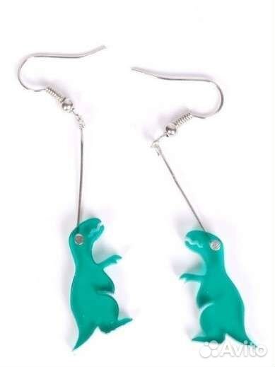 Сережки Динозаврики