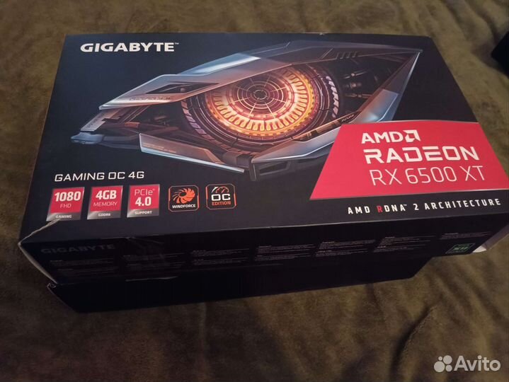 Видеокарта rx 6500 xt