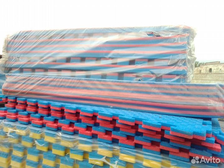 Будо маты 2-4см пазлы спорт мягкий пол ласточкин