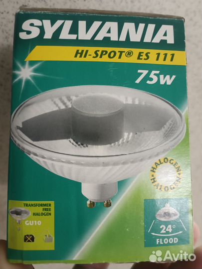 Лампочка Sylvania Hi-Spot ES111 75w 230v