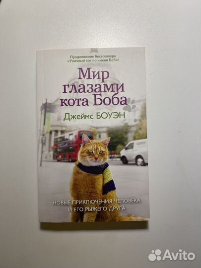 Книга Мир глазами кота Боба. Боуэн Джеймс