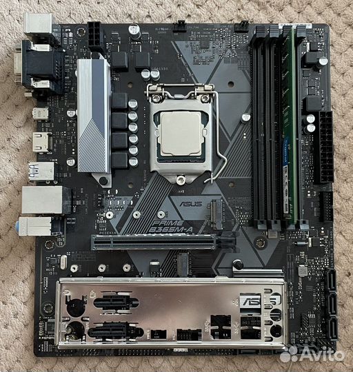 Материнская плата с процессором i3 9100