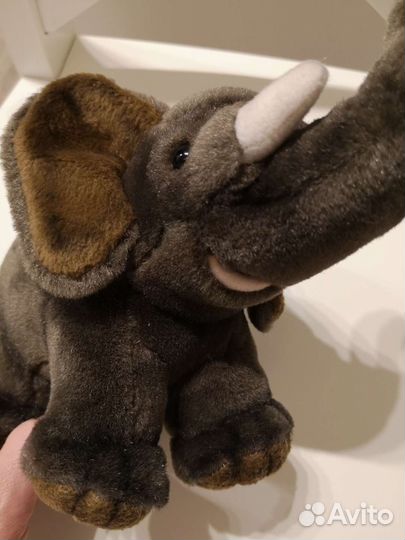 Слон мягкий коллекционный
