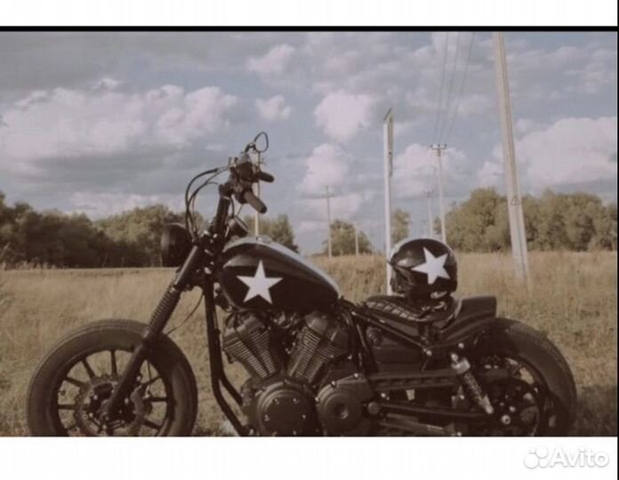 Крыло yamaha bolt xvs950 укороченное под боббер