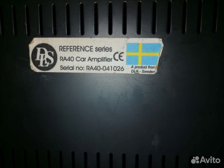 Усилитель звука автомобильный dls ra40
