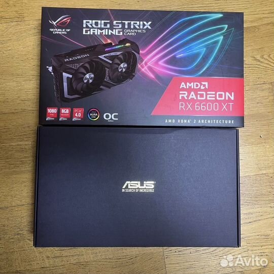 Видеокарта Asus AMD Radeon RX 6600 XT Rog Strix OC