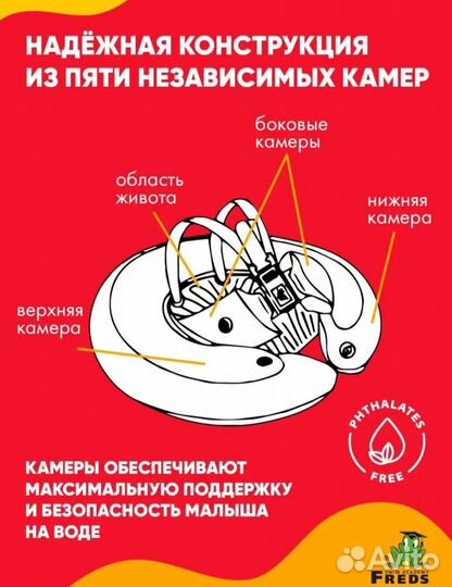 Надувной круг Swimtrainer