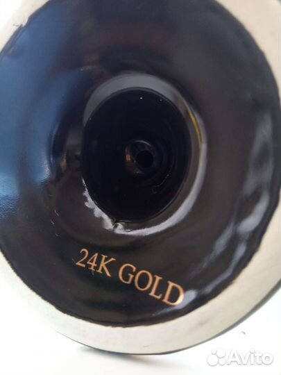 Набор бокалов. Керамика. Золото