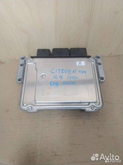 Блок управления двигателем Citroen C4 рест. LC
