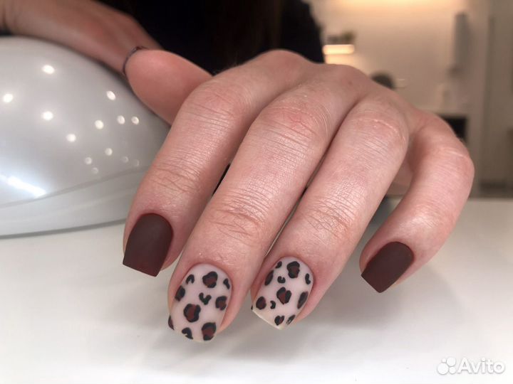 Маникюр с выравниванием