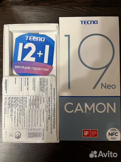 TECNO Camon 19 Neo, 6/128 ГБ