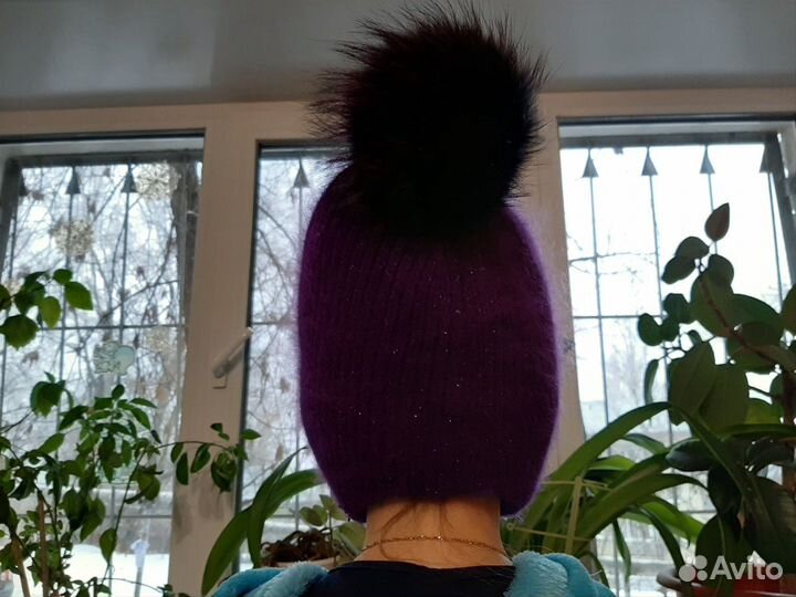 Зимняя шапка для девочки