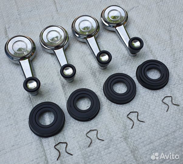 Хром ручки стеклоподъёмников для Ваз 2103 / 2106