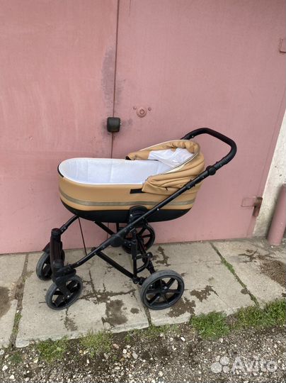 Коляска 2 в 1 эко кожа