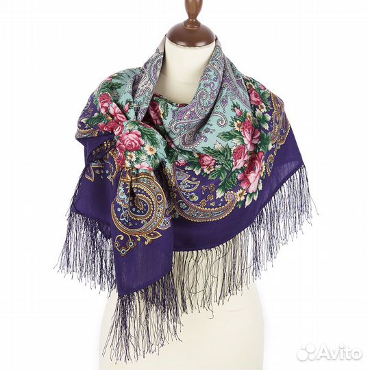 Платок- шаль павловопосадский 