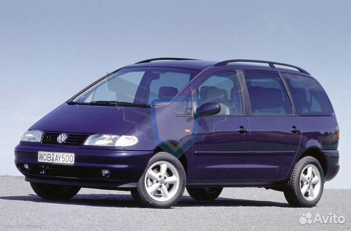 Ремкомплект крыла левый VW Sharan 1995-1999 (Polcar)