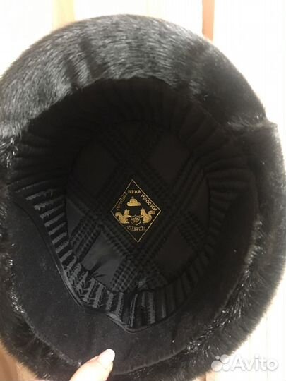 Меховая мужская кепка