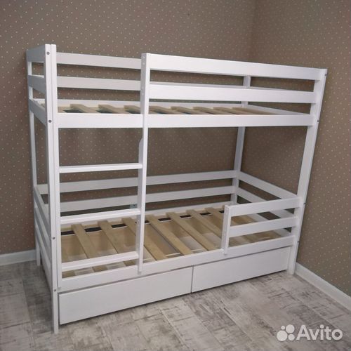 Кровать берёза двухъярусная 