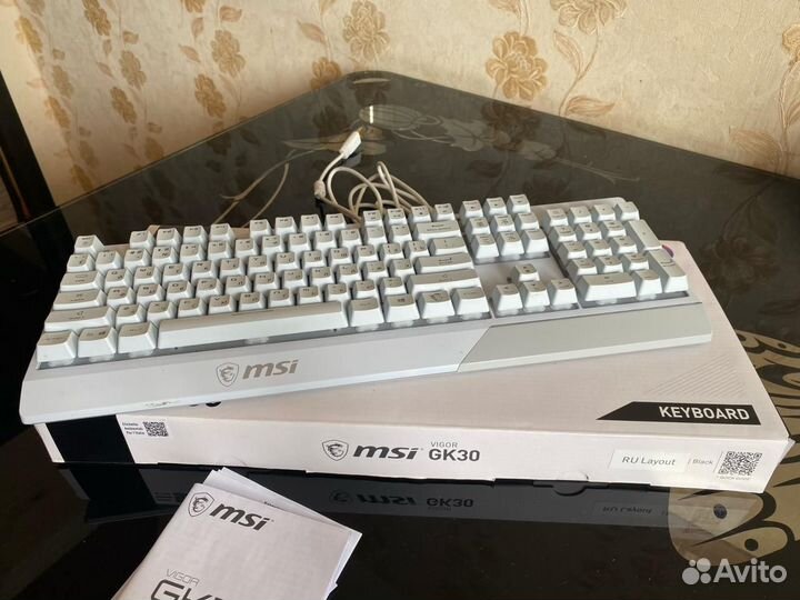 Игровая клавиатура MSI Vigor GK 30