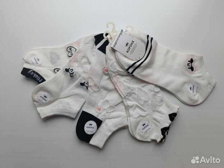 Носки женские короткие