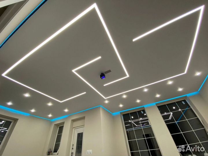 Натяжной потолок установка монтаж