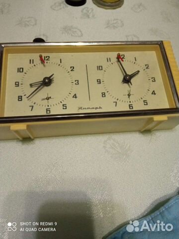 Шахматные часы СССР