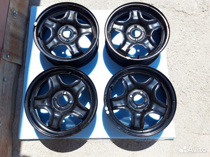 Стальные диски r16 4 100