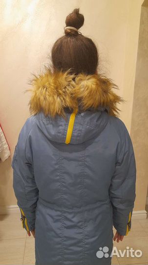 Детская Куртка парка для девочки 152 158