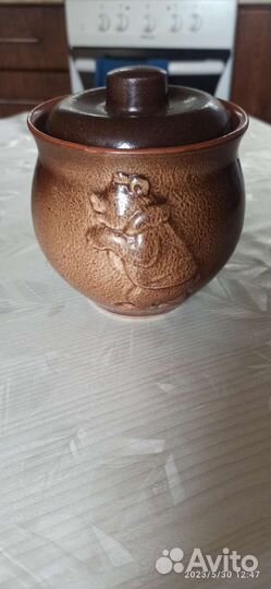 Горшок керамический для запекания 6 шт