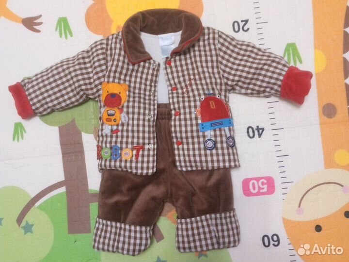 Костюм на мальчика 3-6 мес