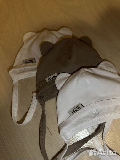 Набор шапочек для новорожденного