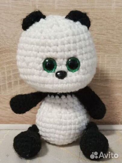 Вязаная панда