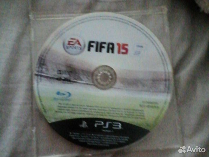 Диск на ps3 Fifa 15