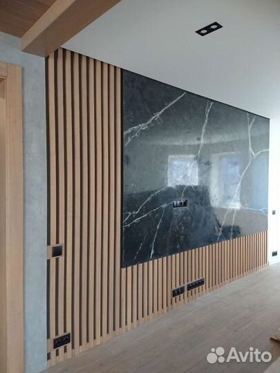 Декоративные рейки, декоративная перегородка