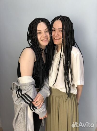 Косички с канекалоном