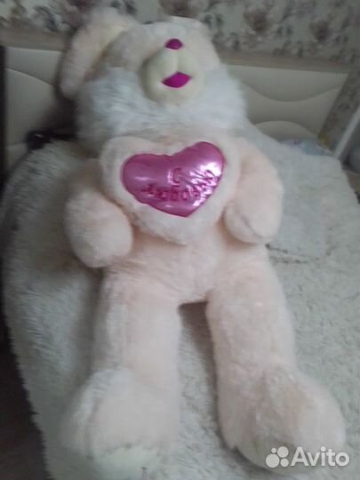 Большая мягкая игрушка медведь