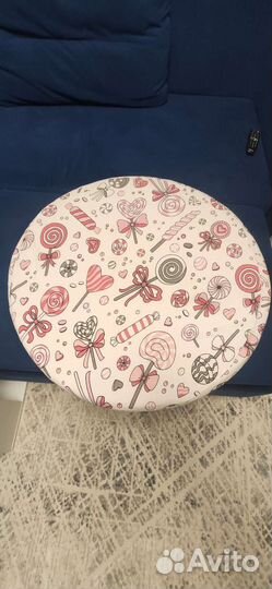 Матрац детский круглый 75х75