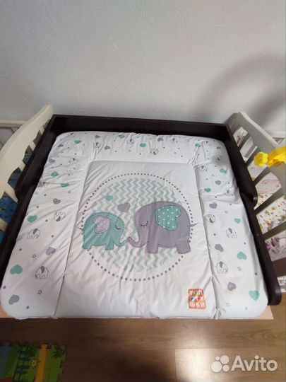 Пеленальный матрас на комод