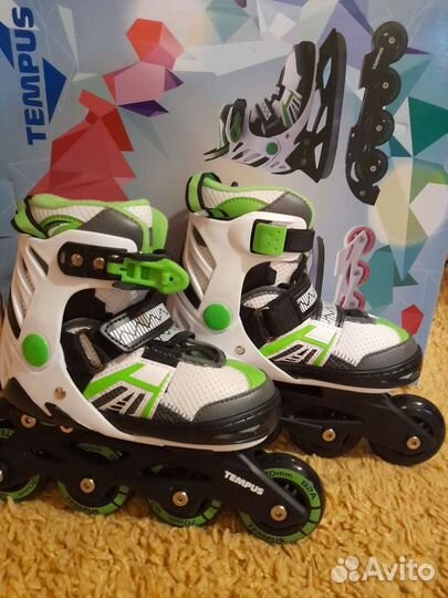Ролики-Коньки детские раздвижные, новые