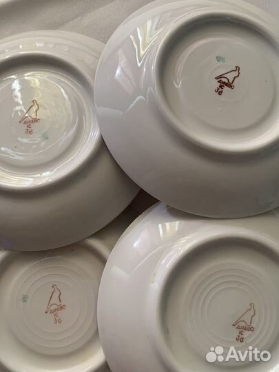 Сервиз Агашки перламутровый, Дулево