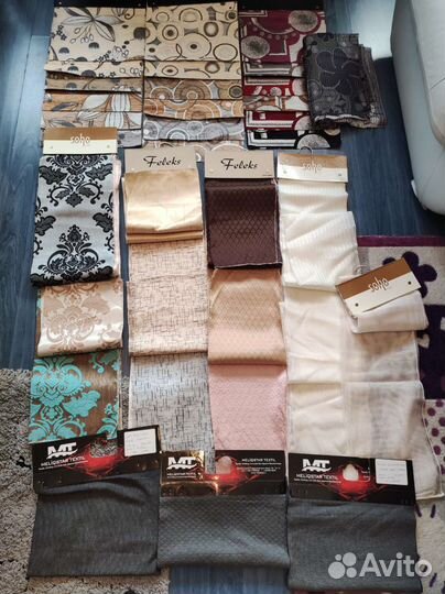 Образцы портьерной ткани 41 вид
