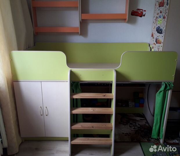 Детская кровать-чердак от 3 лет