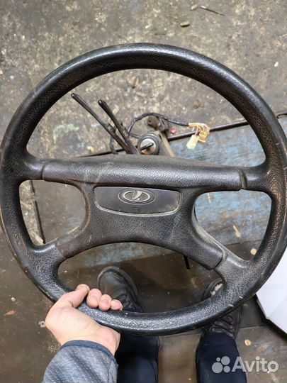 Рулевая колонка с рулем в сборе ваз классика