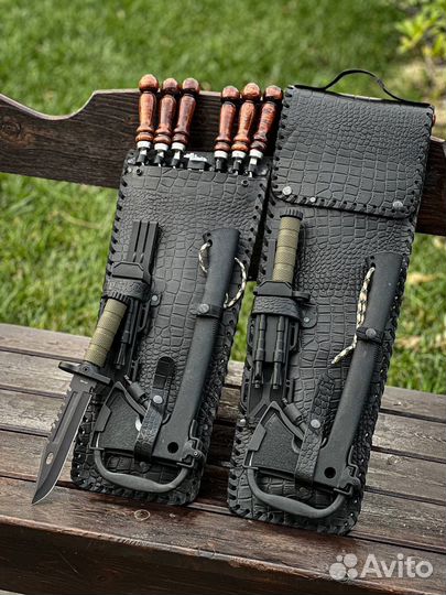 Шашлычный дорожный набор