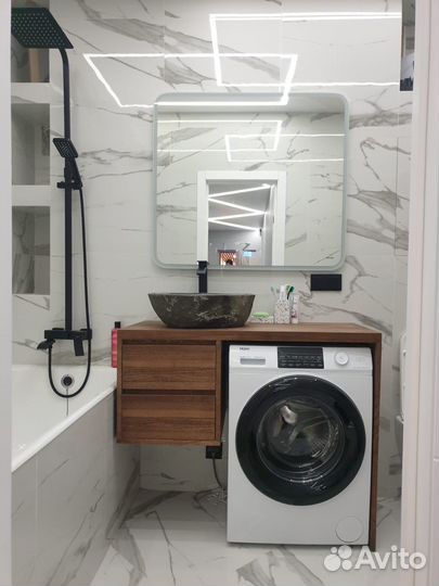 Тумба под раковину в ванную мдф\лдсп\массив