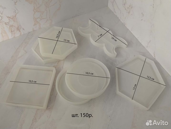 Силиконовые формы для гипса