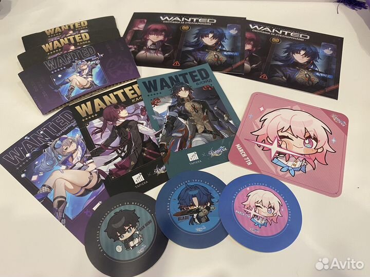 Honkai Star Rail Кафе мерч Обмен