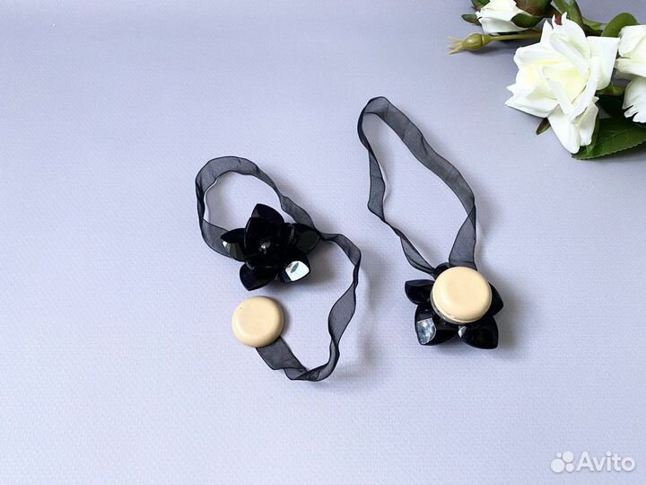 Подхваты для штор на магнитах в комплекте 2 штуки