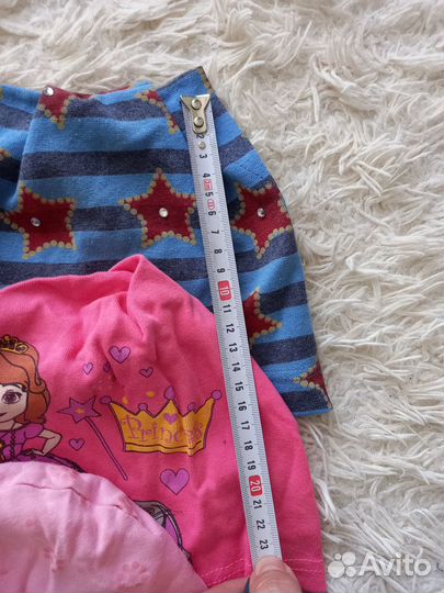 Пакет тонких шапочек для девочки 2-4 года